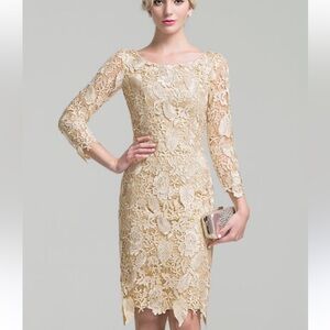 Chic Off-Shoulder Lace Dress